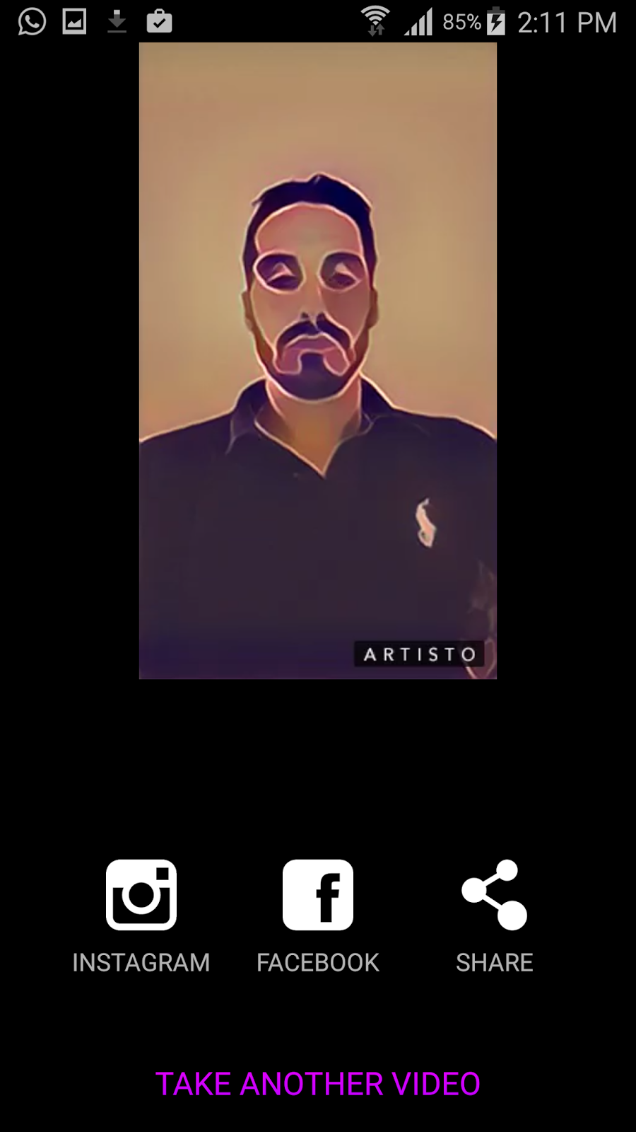 تطبيق Artisto لاضافة تأثيرات والوان اللوحات الفنية للفيديو | بحرية درويد