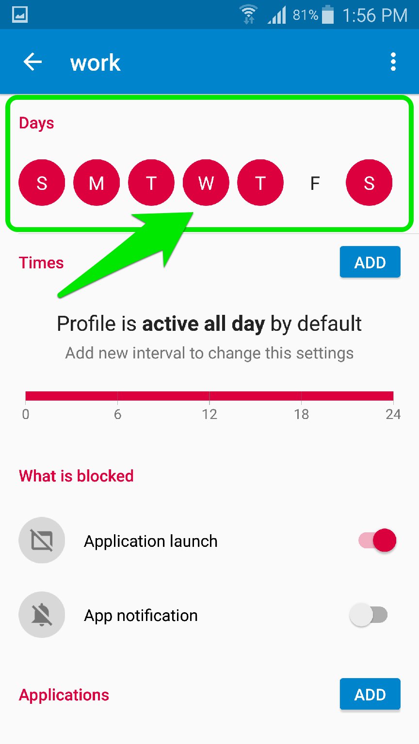 تطبيق AppBlock لحظر استخدام التطبيقات والالعاب لأوقات محددة لزيادة التركيز | بحرية درويد