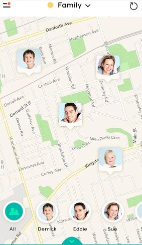 تطبيق GeoZilla لتحديد مكان اي شخص على الخريطة للاندرويد | بحرية درويد