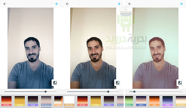 تطبيق Microsoft Selfie للتعديل على صور السيلفي بشكل فوري | بحرية درويد